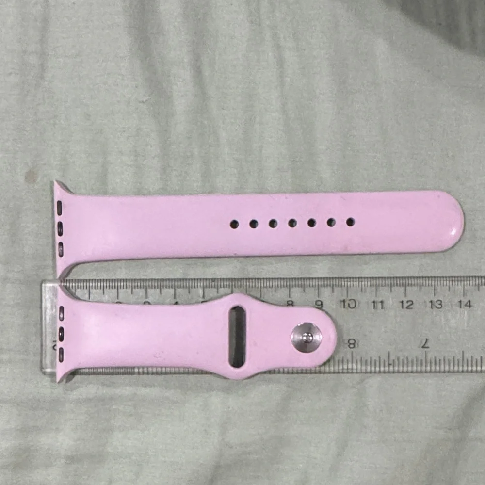 Lavender Silicone Smartwatch Wristband